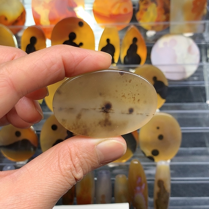 玛瑙/玉髓颈饰未镶嵌36