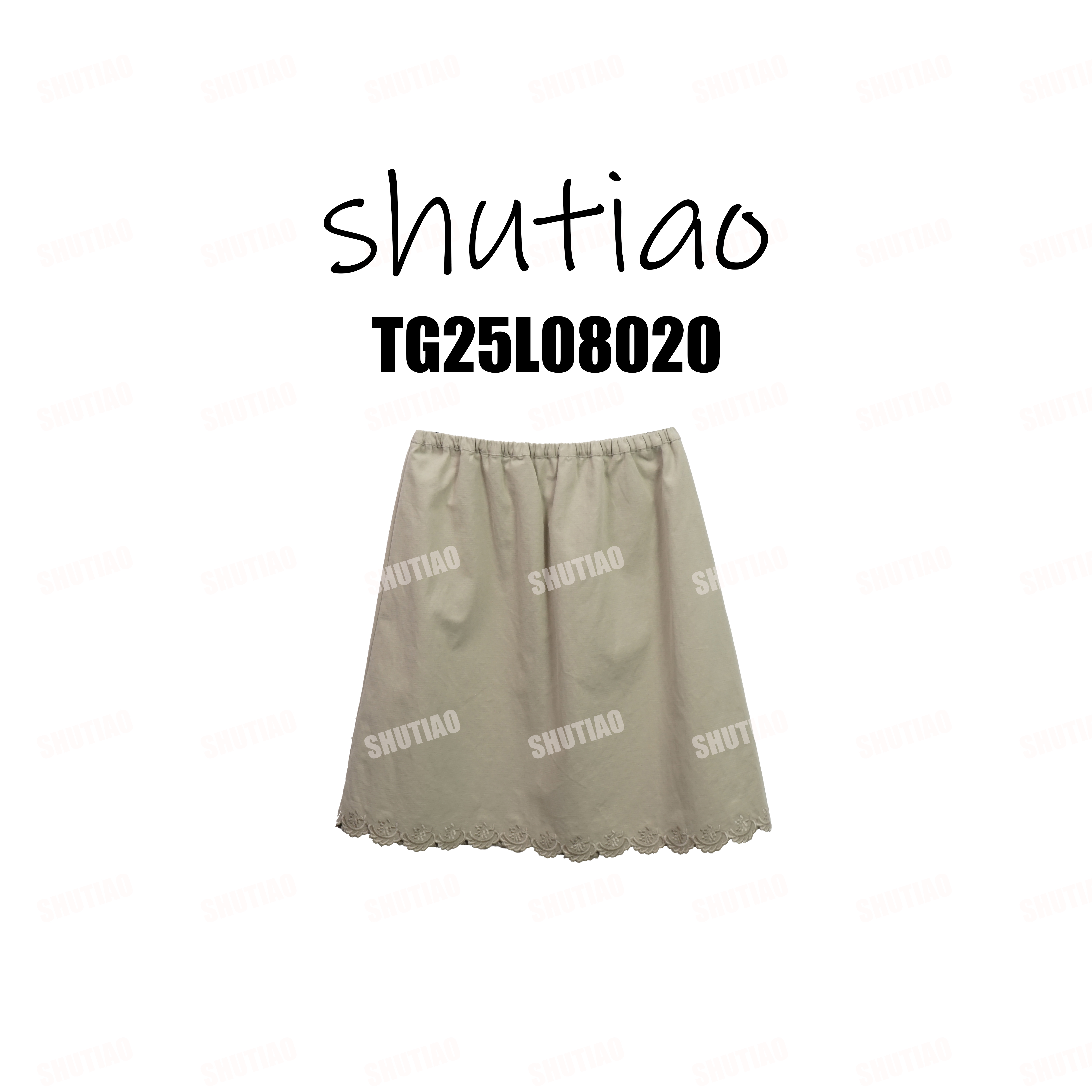 【SHUTIAO】2025冬季：新款小众设计款短裙TG25L08020