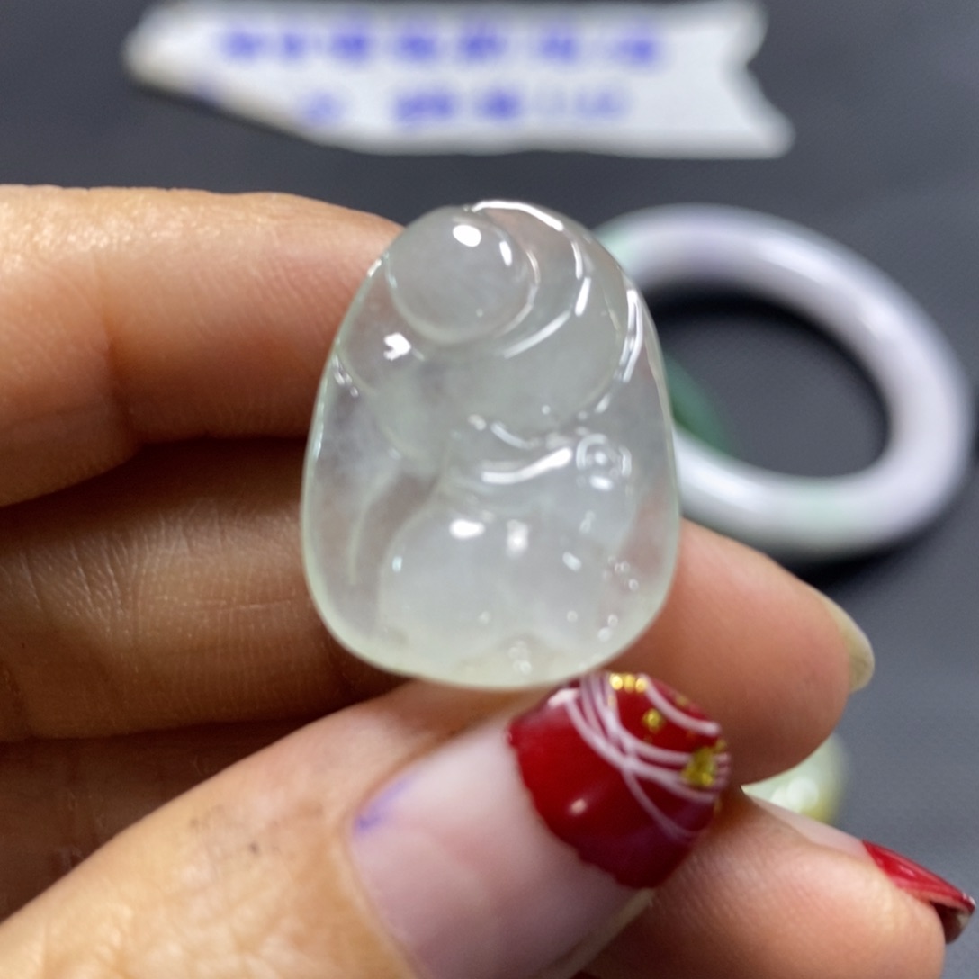 定制翡翠未镶嵌挂件