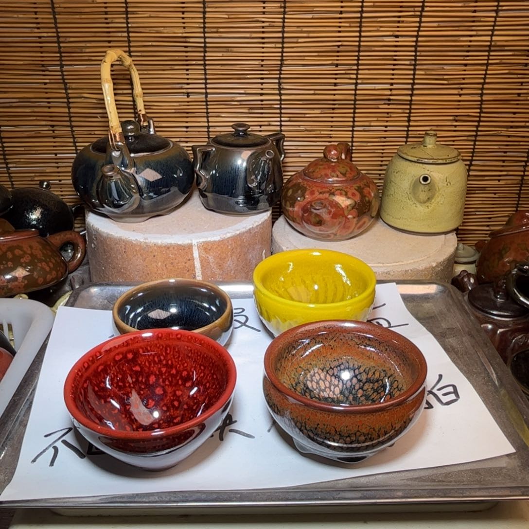 茶盏建窑建盏 微瑕作品