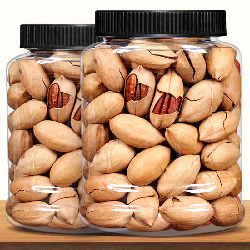 新坚果碧根果奶香味250g/500g散装长寿果山核桃干果零食整箱年货