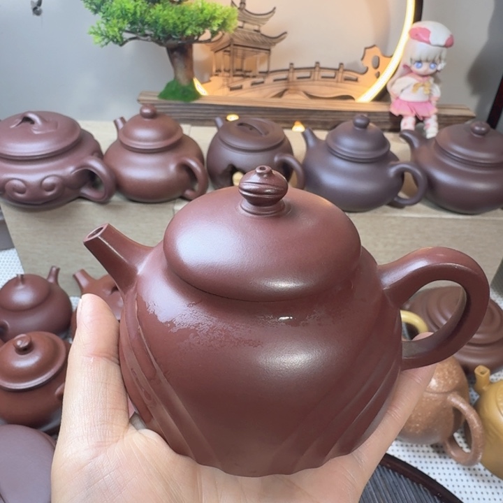 原矿紫泥紫砂壶200cc
