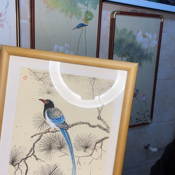 国画手绘作品原创