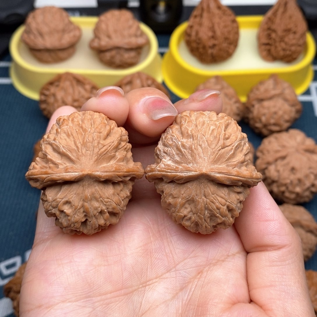 吊坠文玩核桃金锭元宝39