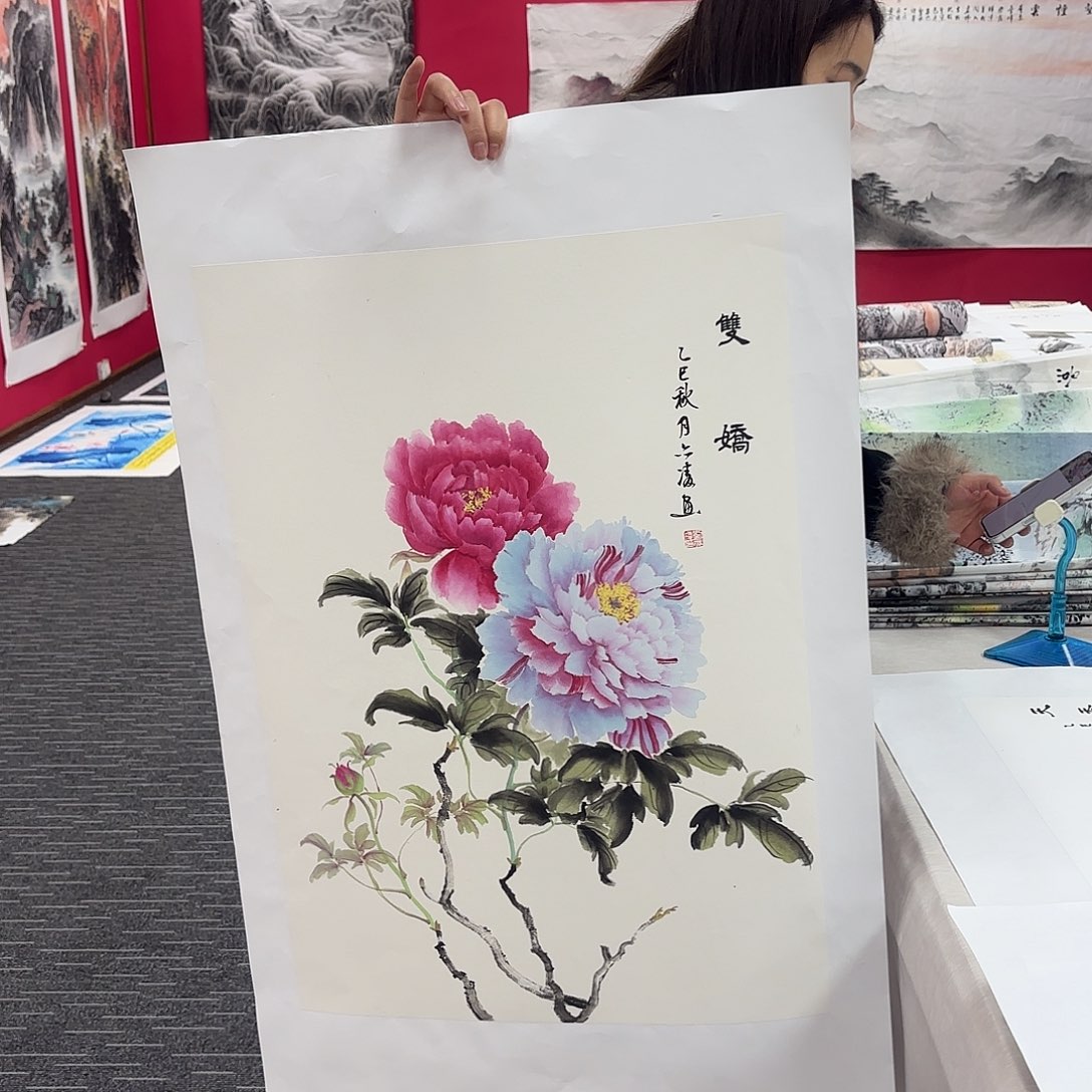 国画国画作品纯手绘