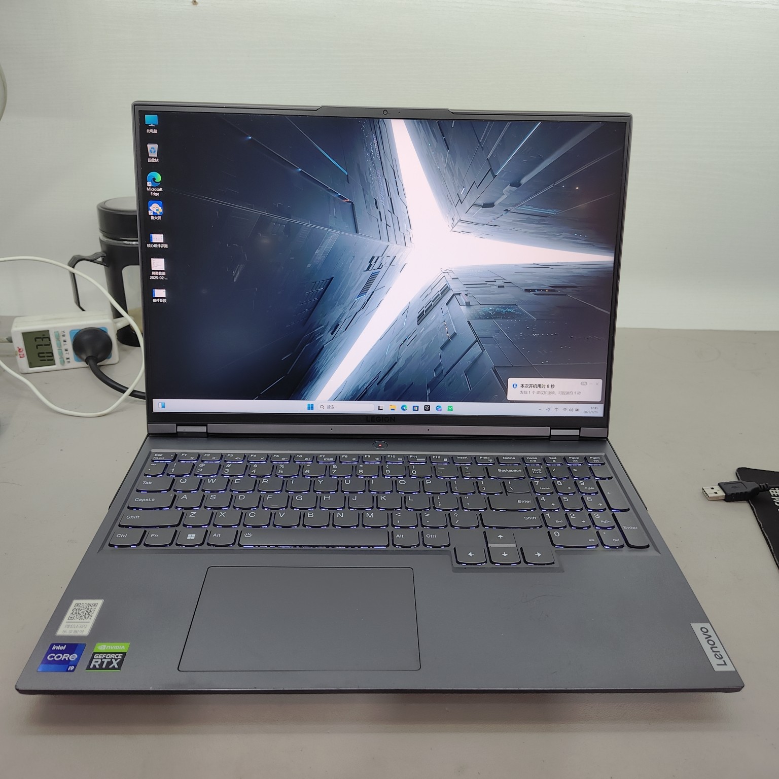 9新 Lenovo/联想 Y9000P 2022款i9 12900H/3070ti/16/512游戏本