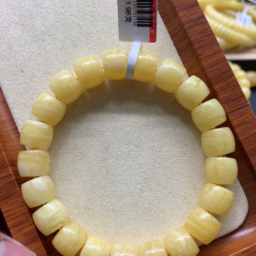 蜜蜡手链未镶嵌蜜蜡