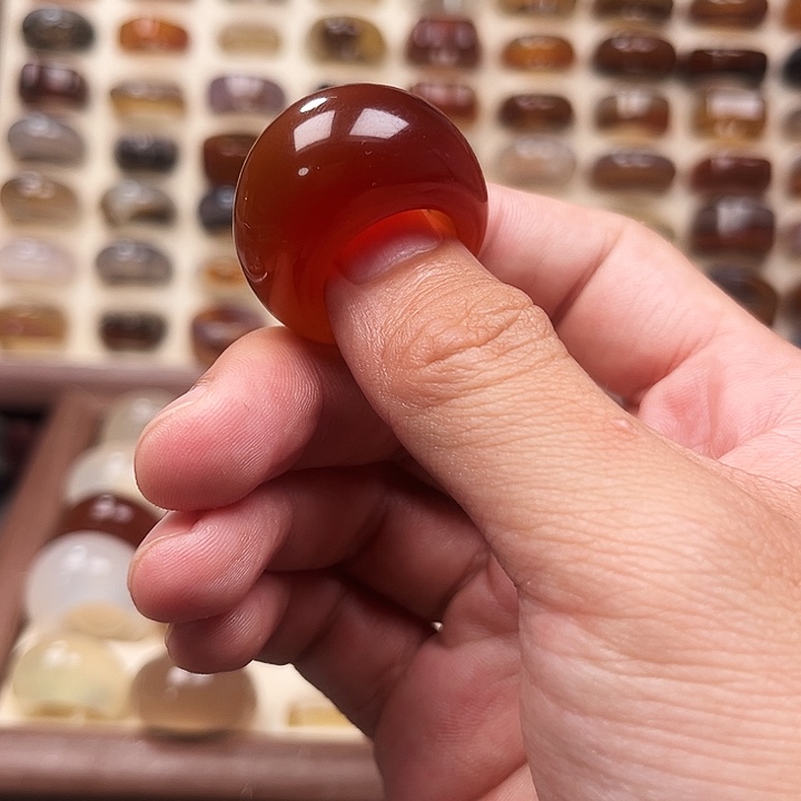 玛瑙/玉髓合金戒指港17