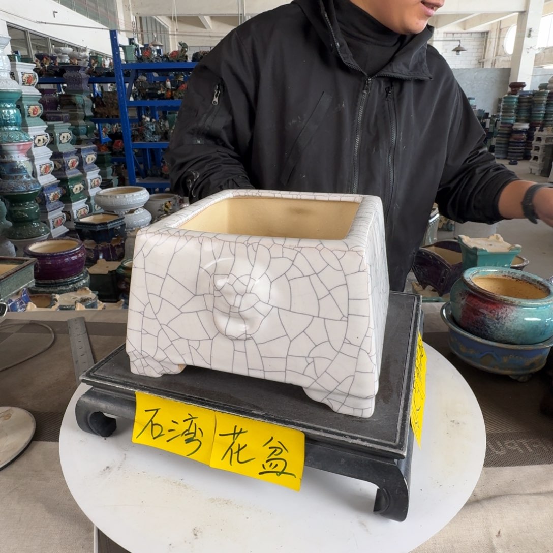 。一风堂石湾花盆 内16*11