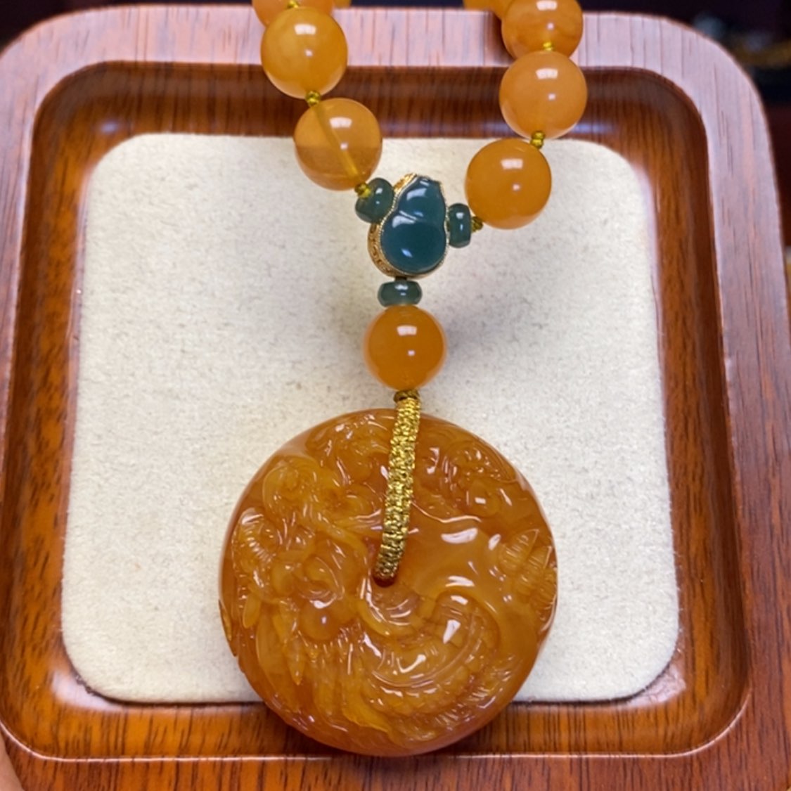 【闪购商品】蜜蜡颈饰未镶嵌项链
