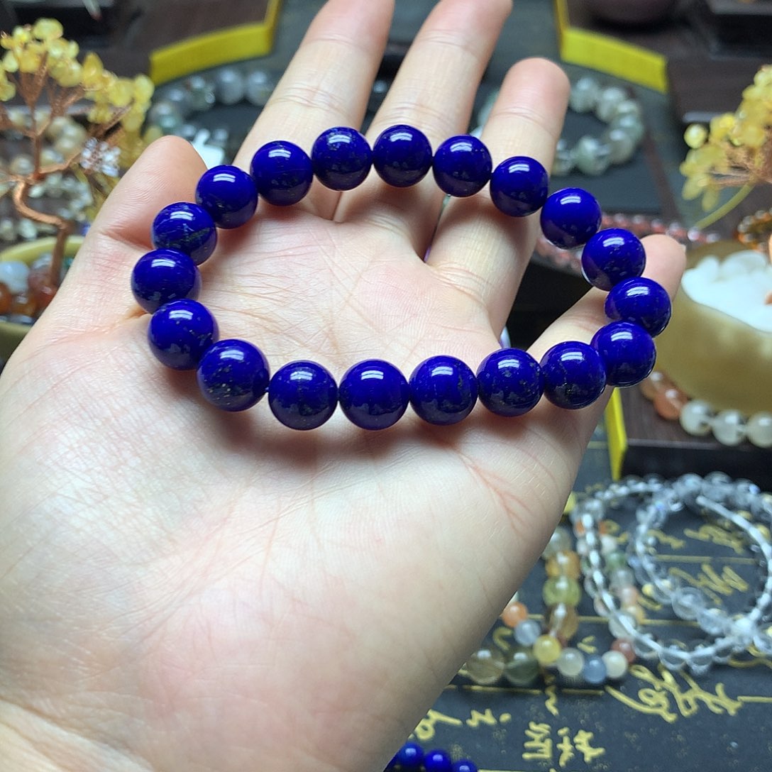 青金石未镶嵌手链手链