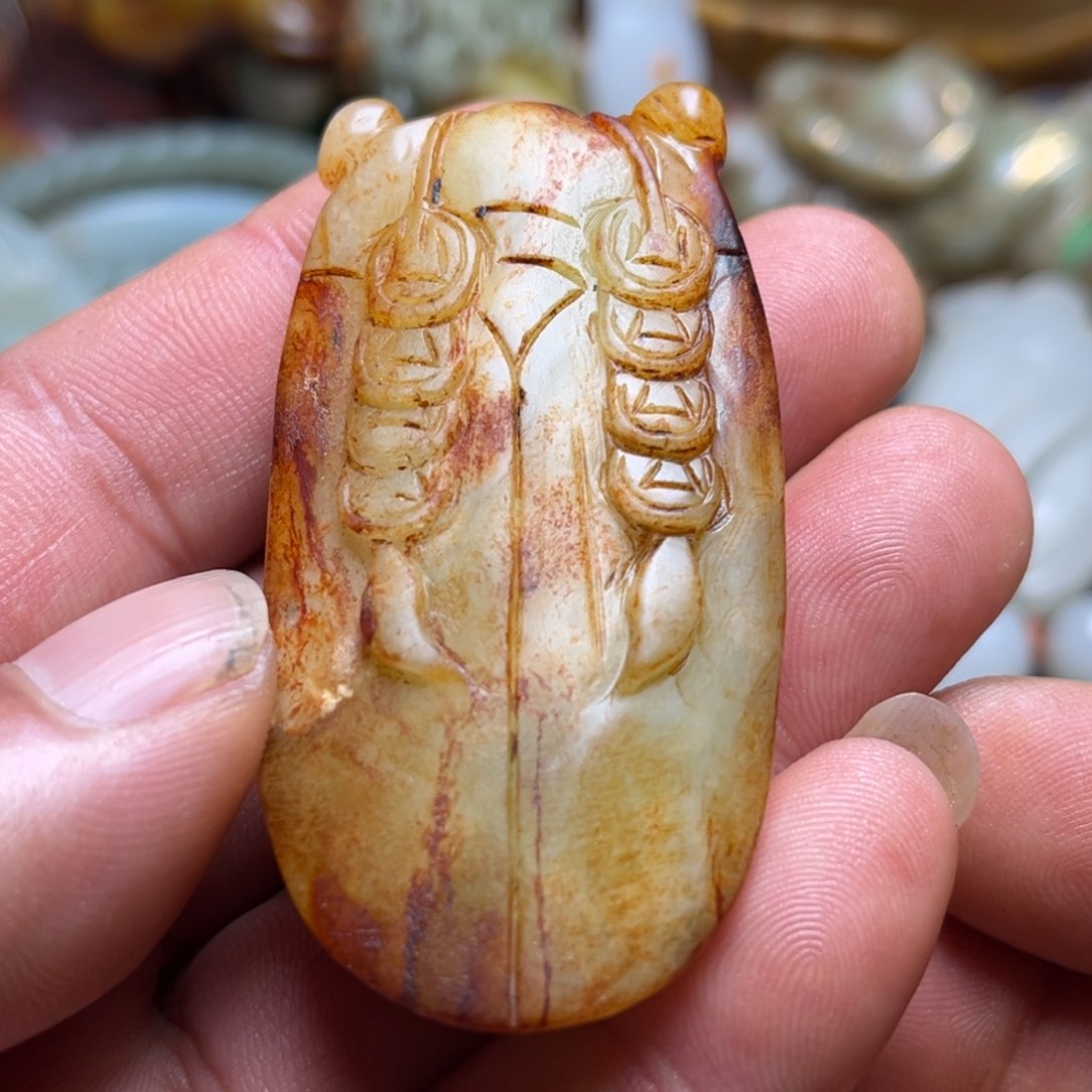 和田玉挂件未镶嵌