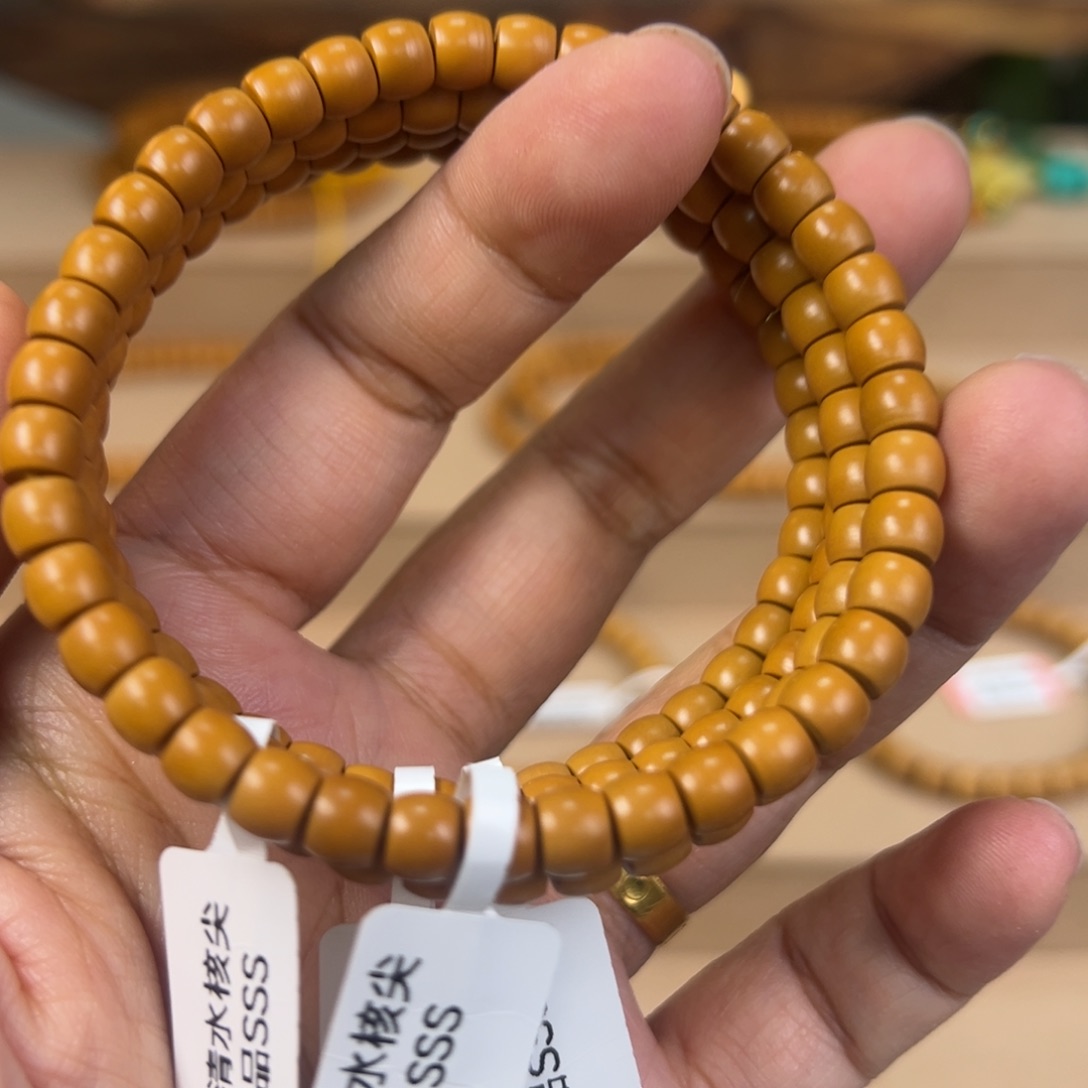 橄榄核手串/手链@@单圈6.2