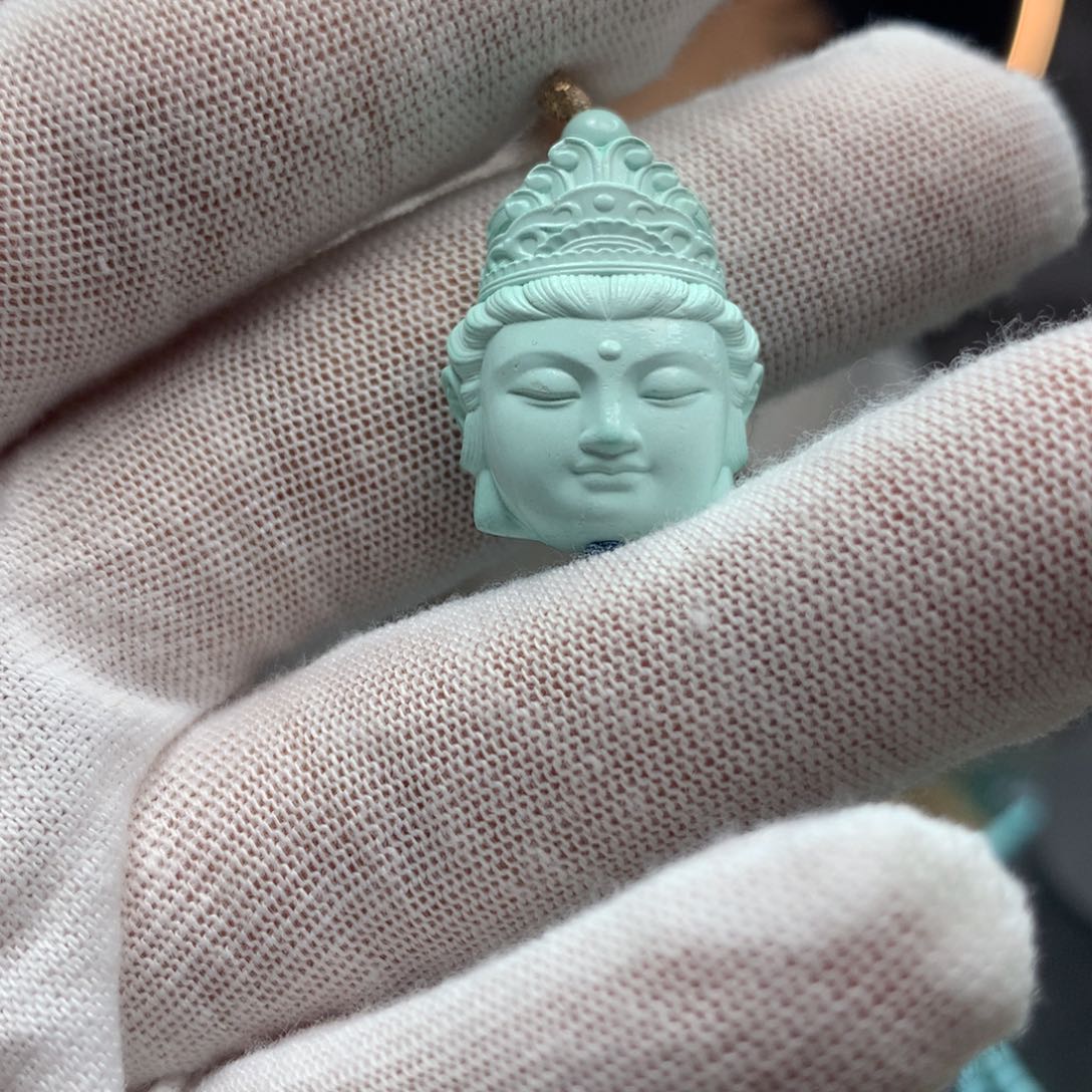 绿松石挂件未镶嵌