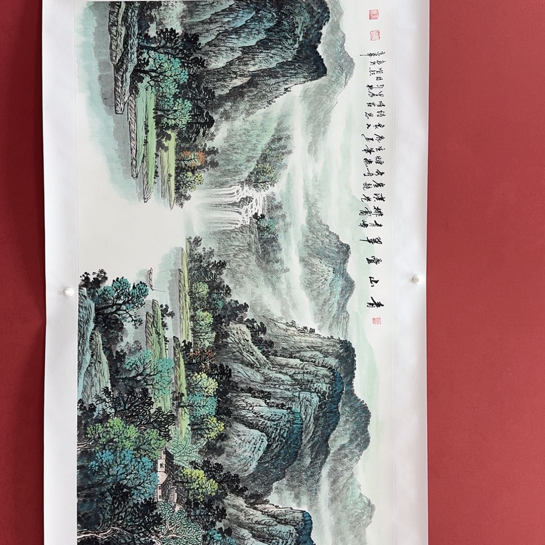 幸***满国画国画作品四尺