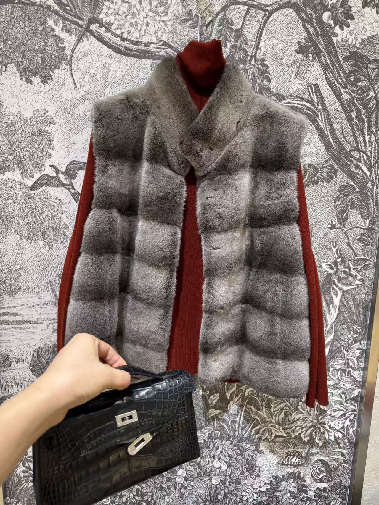 【YINGFEI PARIS】高级定制款水貂马甲