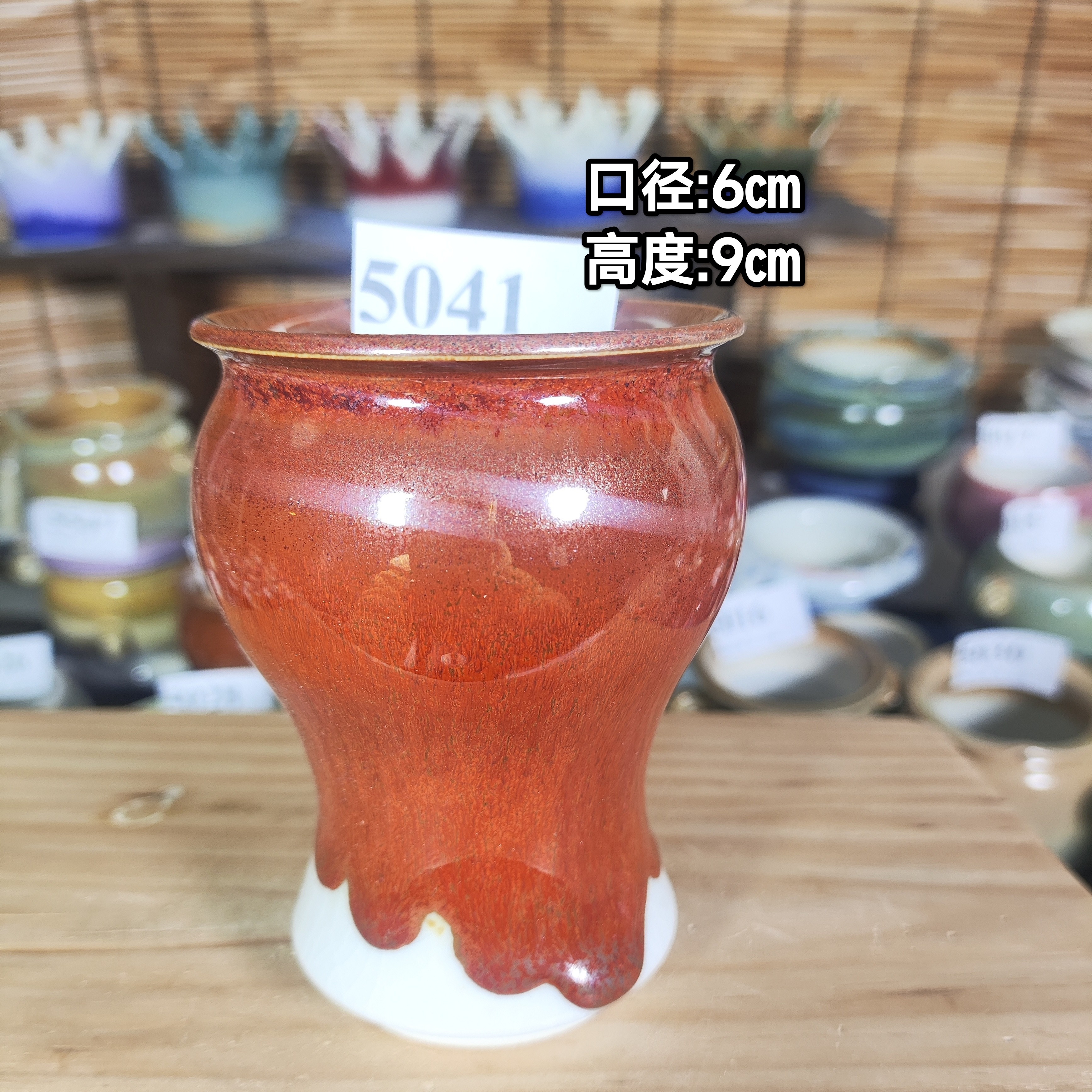 手工创意多肉花盆摆件迷你多肉花盆景德镇纯手工制做