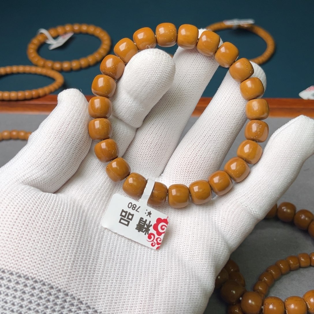 紫金鼠手串10尺精品实心鼠