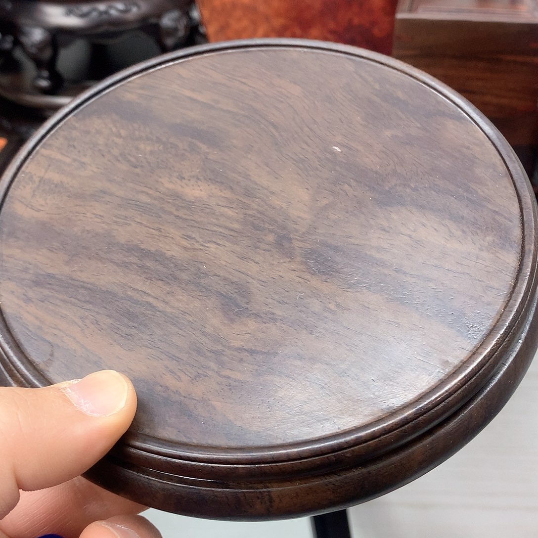 藤类非洲黑檀14公分圆底座
