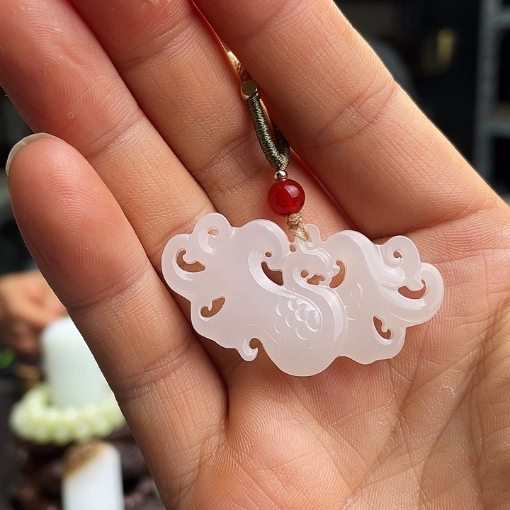 和田玉挂件定制发货未镶嵌