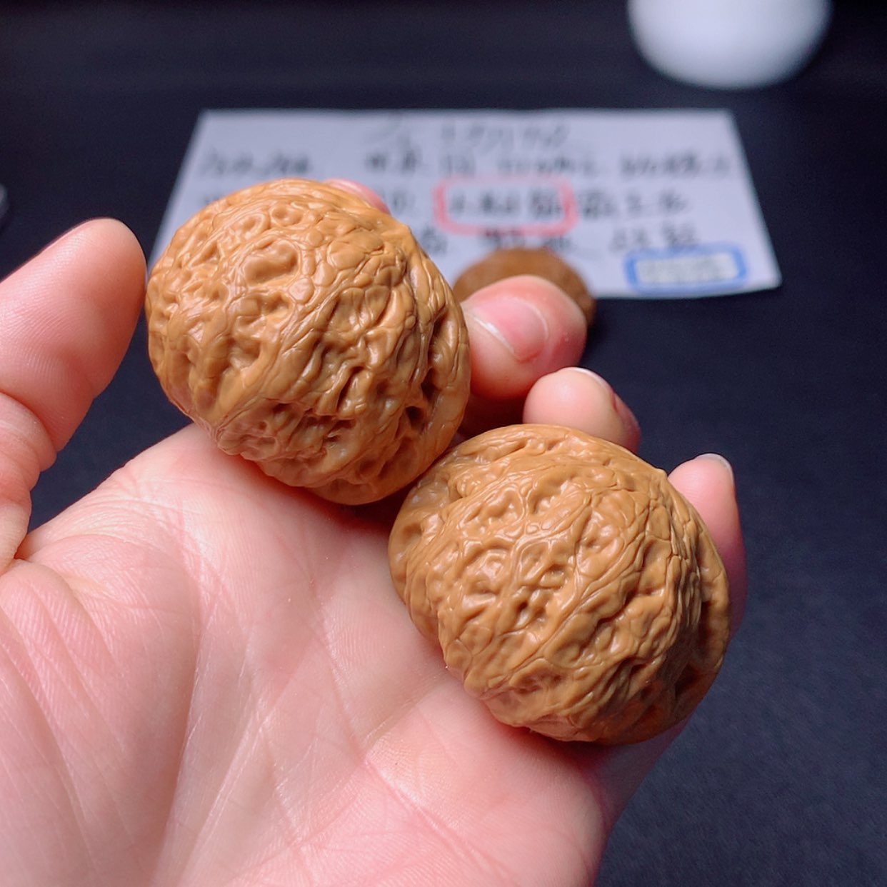 【闪购商品】文玩核桃把件༺*༻铁锤43微修
