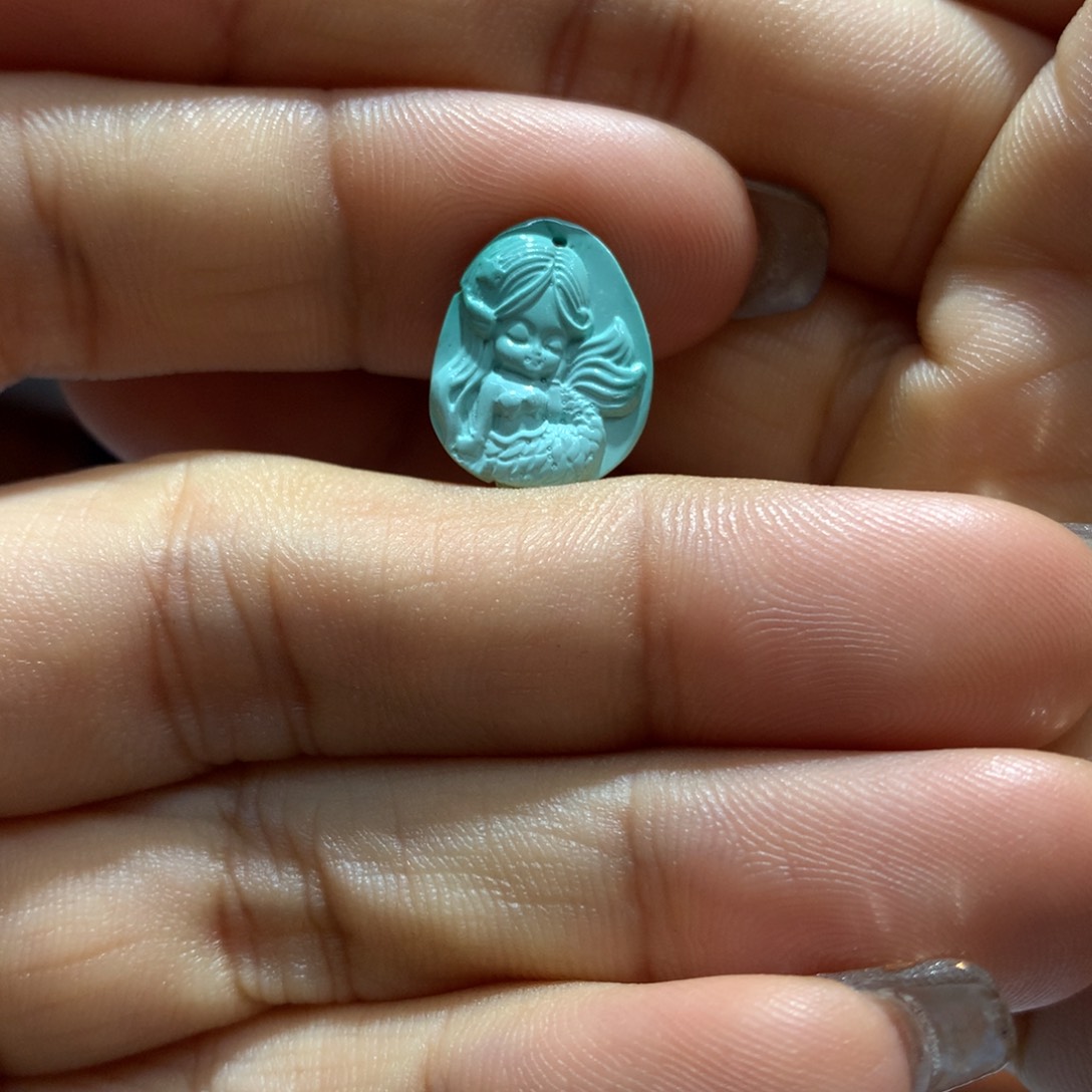 绿松石配饰未镶嵌