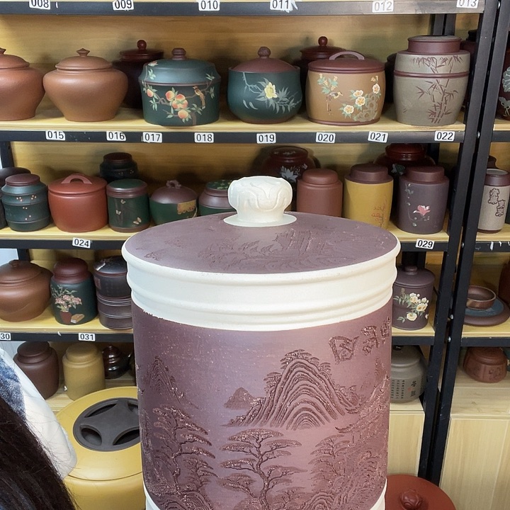 紫砂茶叶罐紫砂茶叶罐