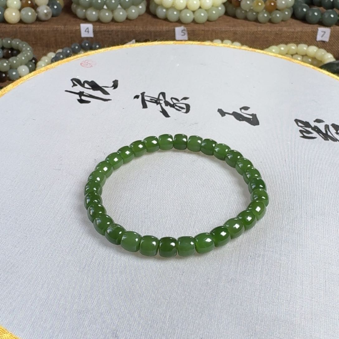 和田玉手链未镶嵌