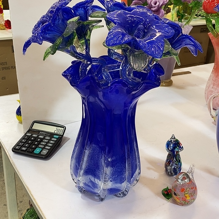 5支花加瓶高45厘米左右