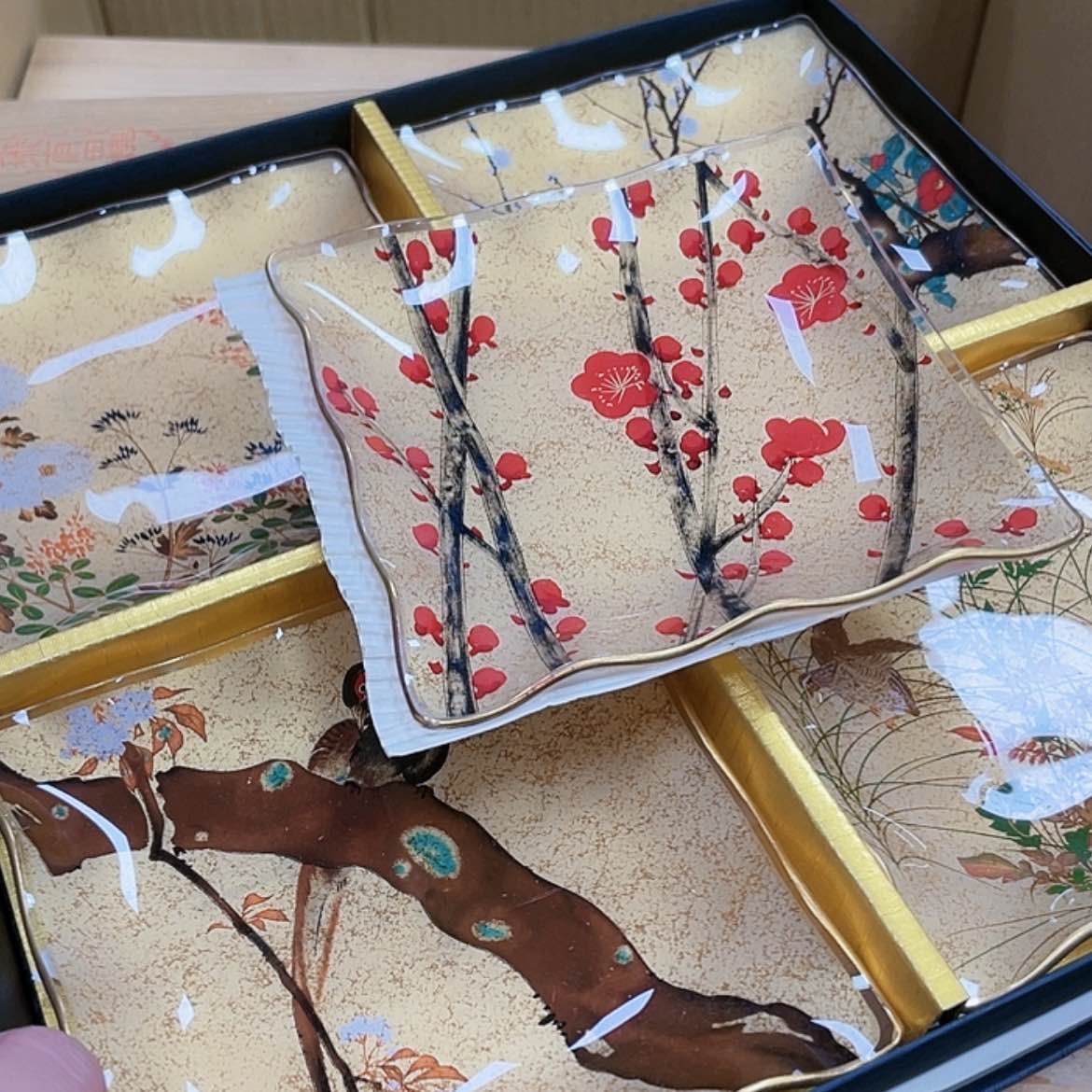 【闪购商品】瓷片瓷制作工艺品摆件