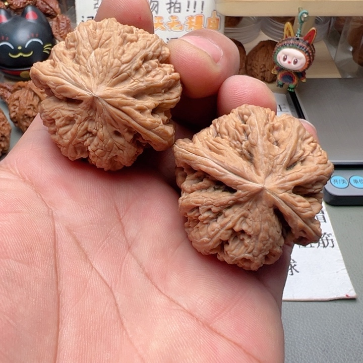 文玩核桃吊坠45尺全品大粗筋