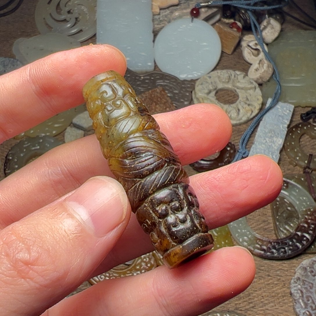 和田玉如图未镶嵌一*鸥