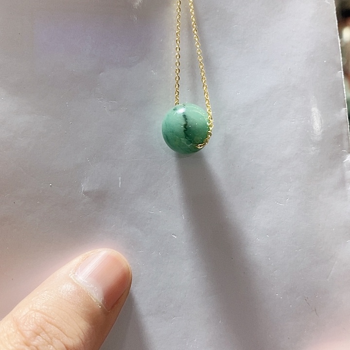 密玉（石英质玉）未镶嵌颈饰