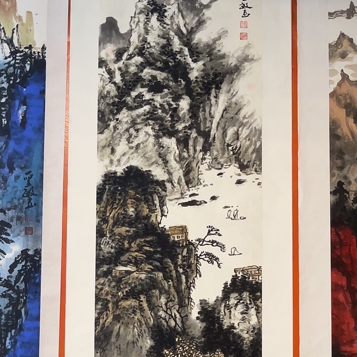 国画张圣敏先生纯手绘作品