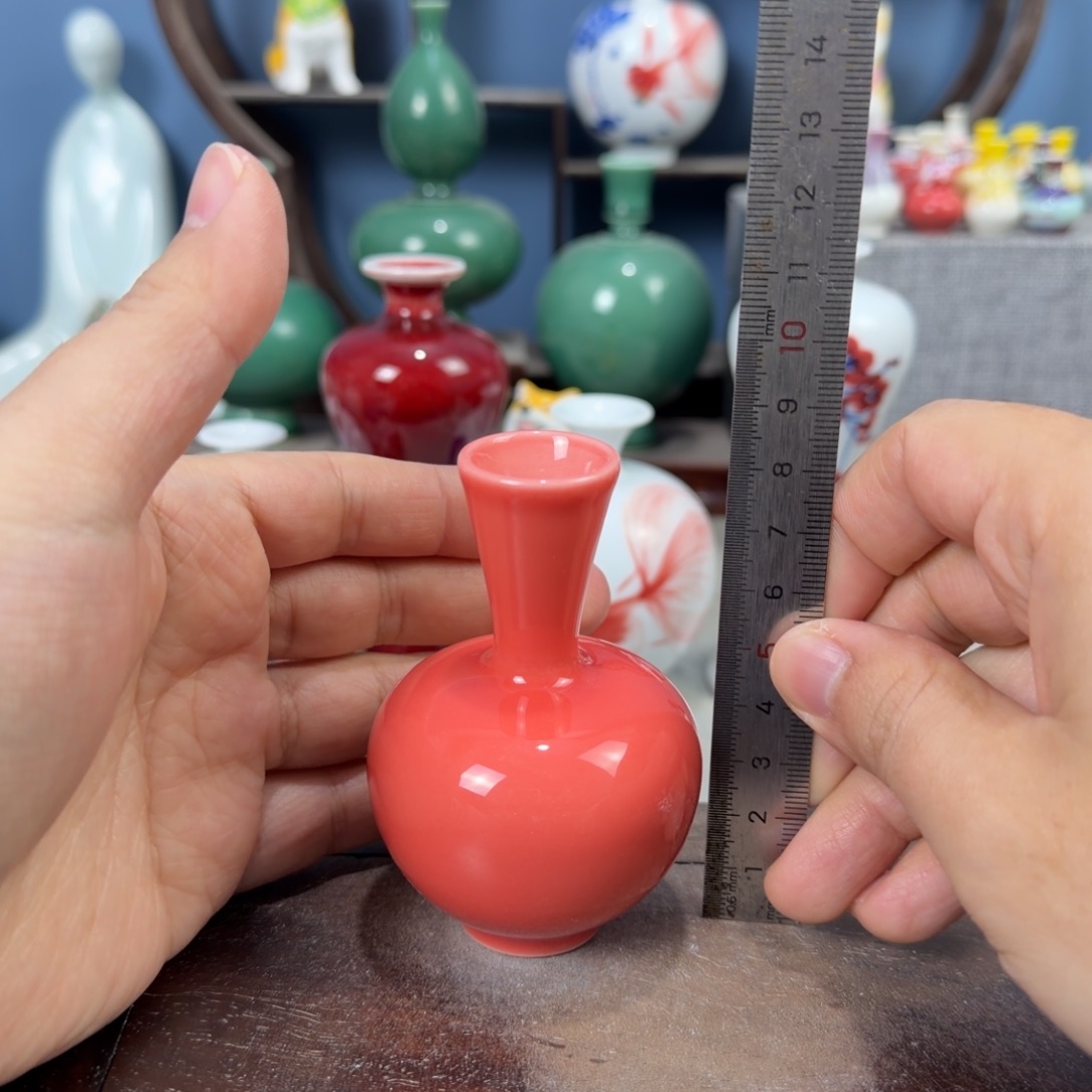 陶瓷手工小花器摆件