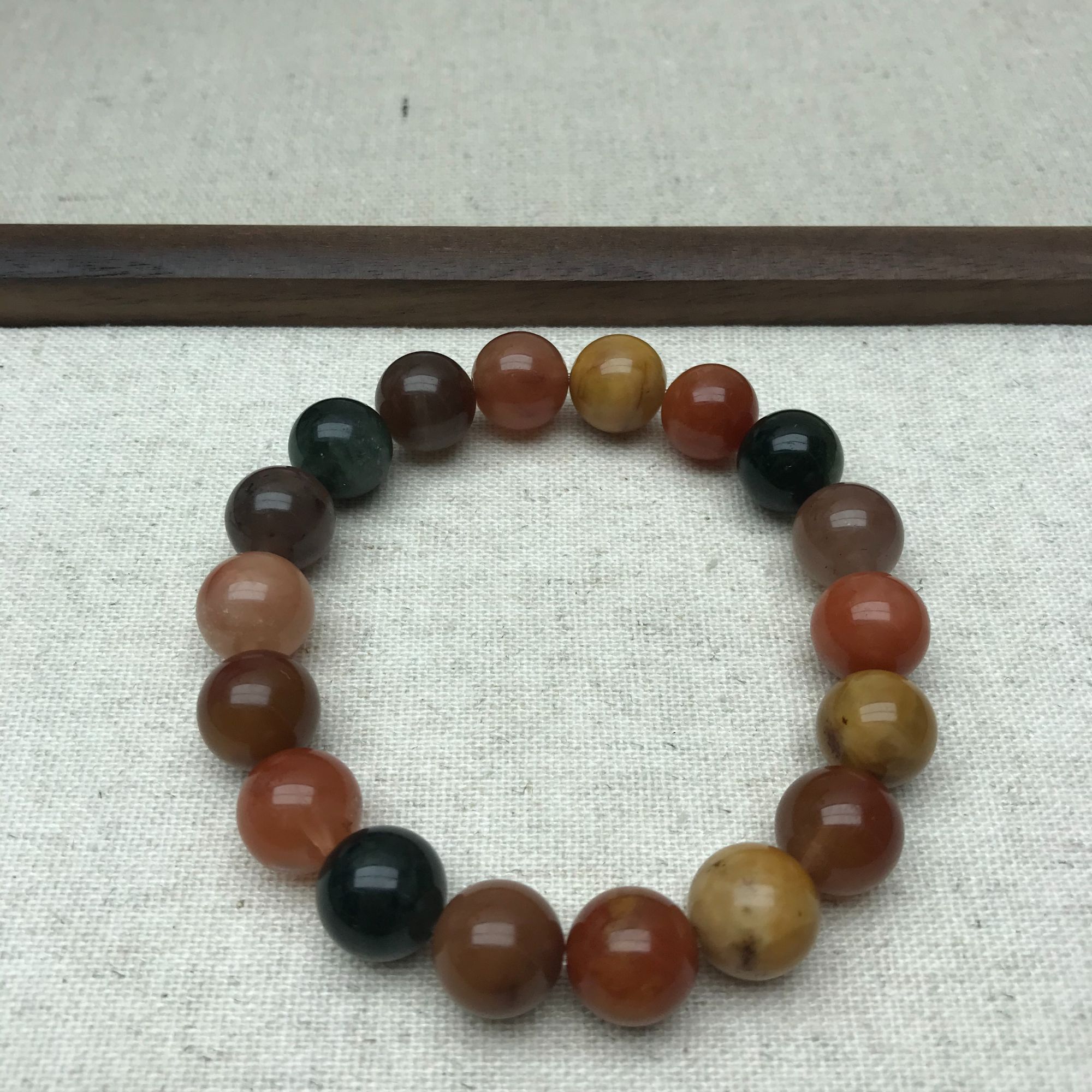 星球寄语珠宝 彩兔毛水晶单圈
