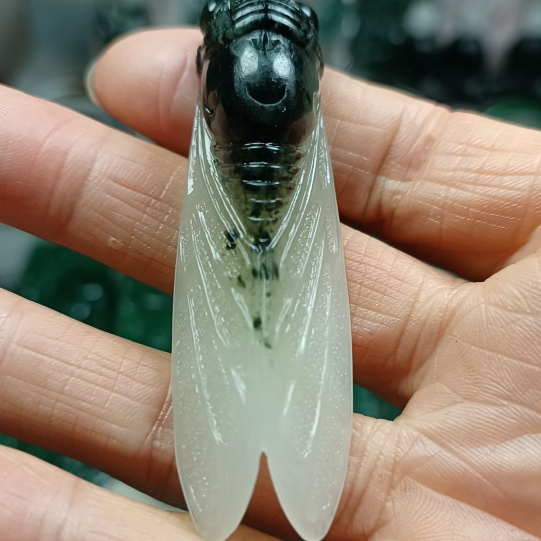 你***懂独山玉未镶嵌一鸣惊人