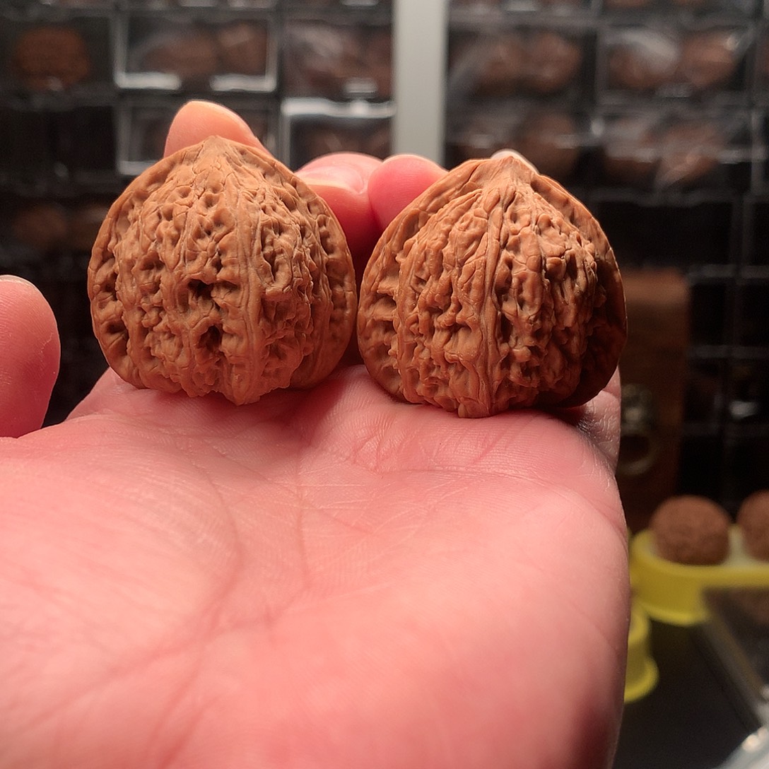 吊坠文玩核桃密纹