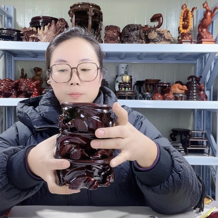 六***哥木A越南马拉丝木花梨木