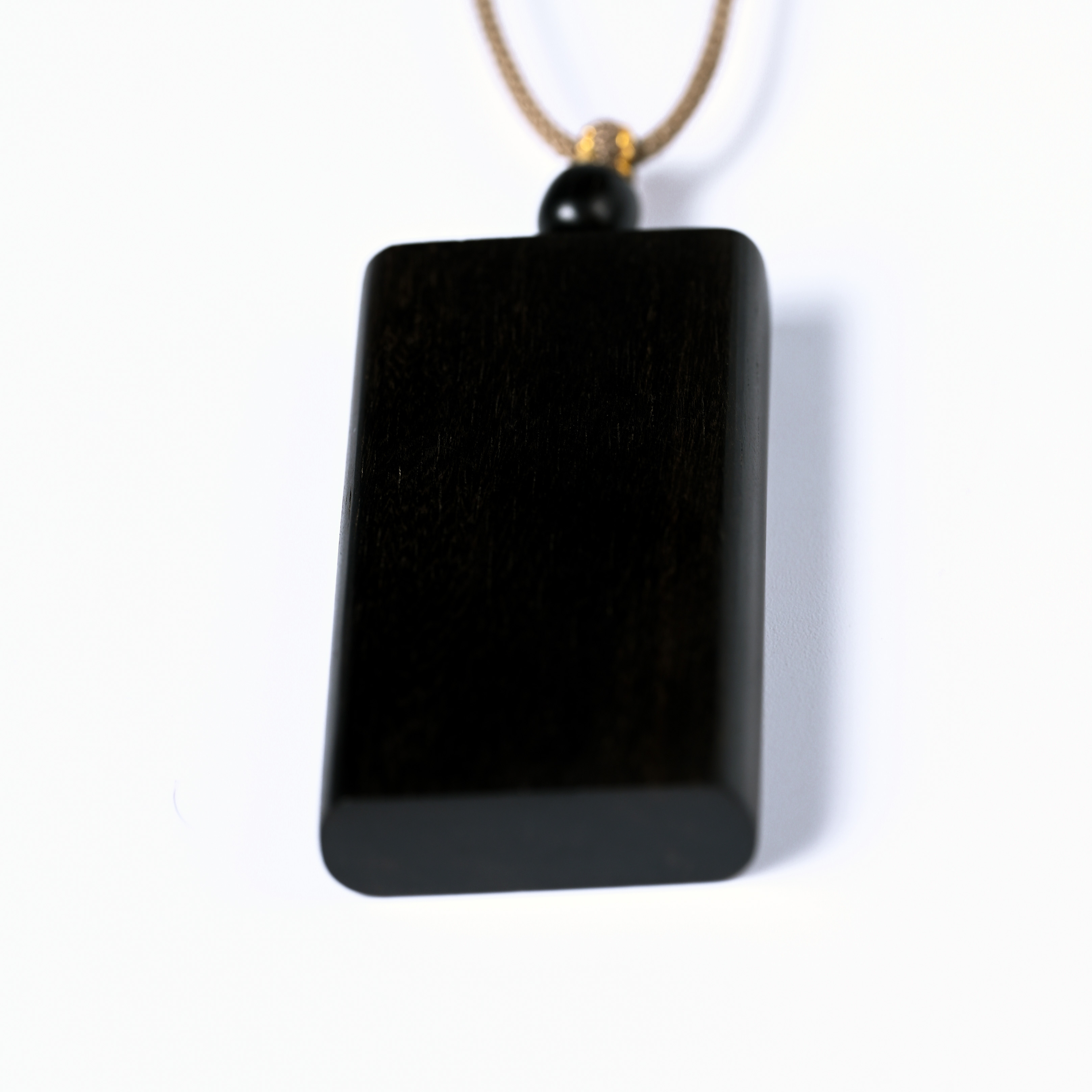 毛润出品 海南乌木 无事牌 30*50*10/mm （有夹白） 小帅专属FL