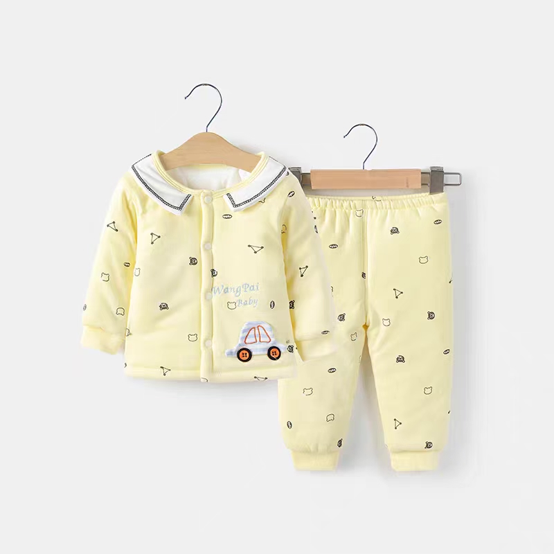 编码【A001~A150】儿童秋衣保暖棉服套装链接