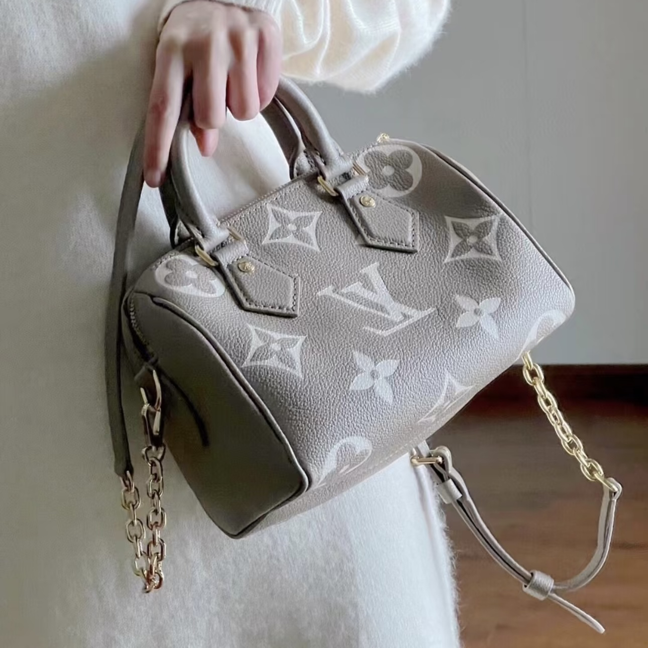 99新 LouisVuitton/路易威登 LV/sp20大象灰斜挎包/2845送中检