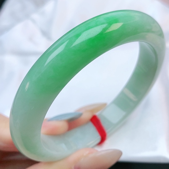 未镶嵌手镯翡翠57圈口882923