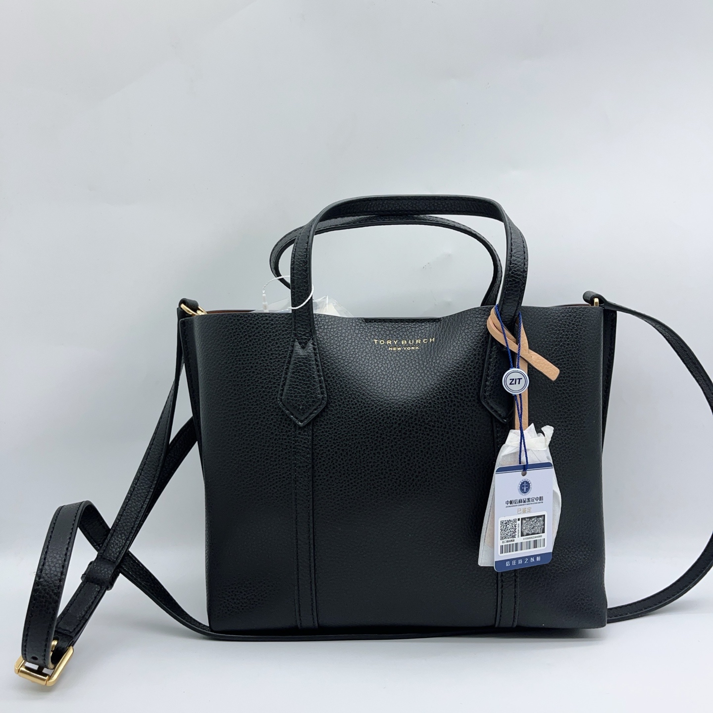 95新 Marc Jacobs/莫杰 TB黑色手提单肩包 1518 2236 