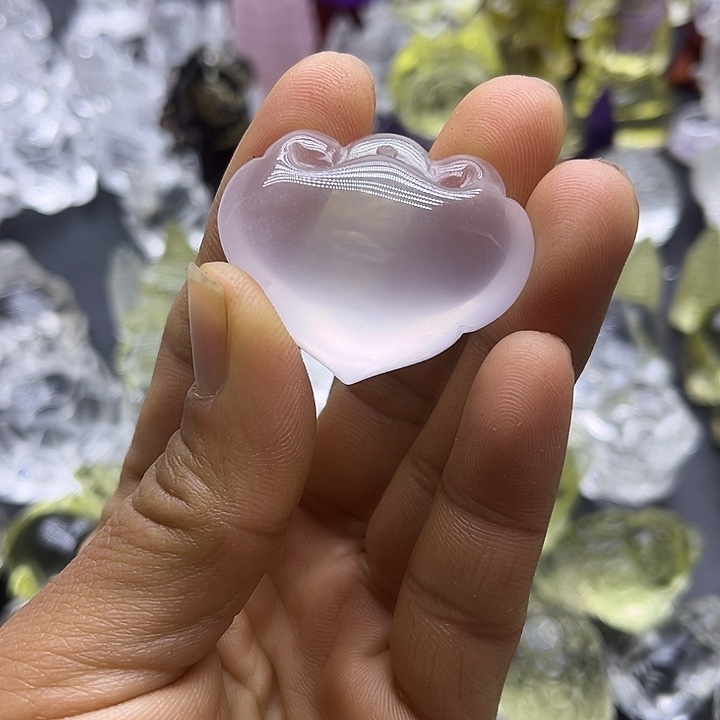 水晶摆件未镶嵌吊坠