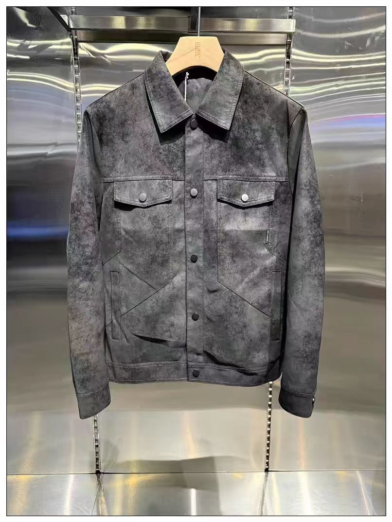 男士反领时尚外套DS1033