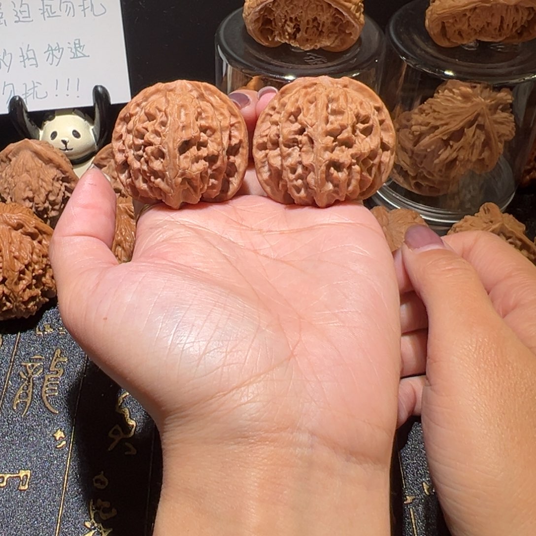 z***z文玩核桃吊坠苹果41手把件220