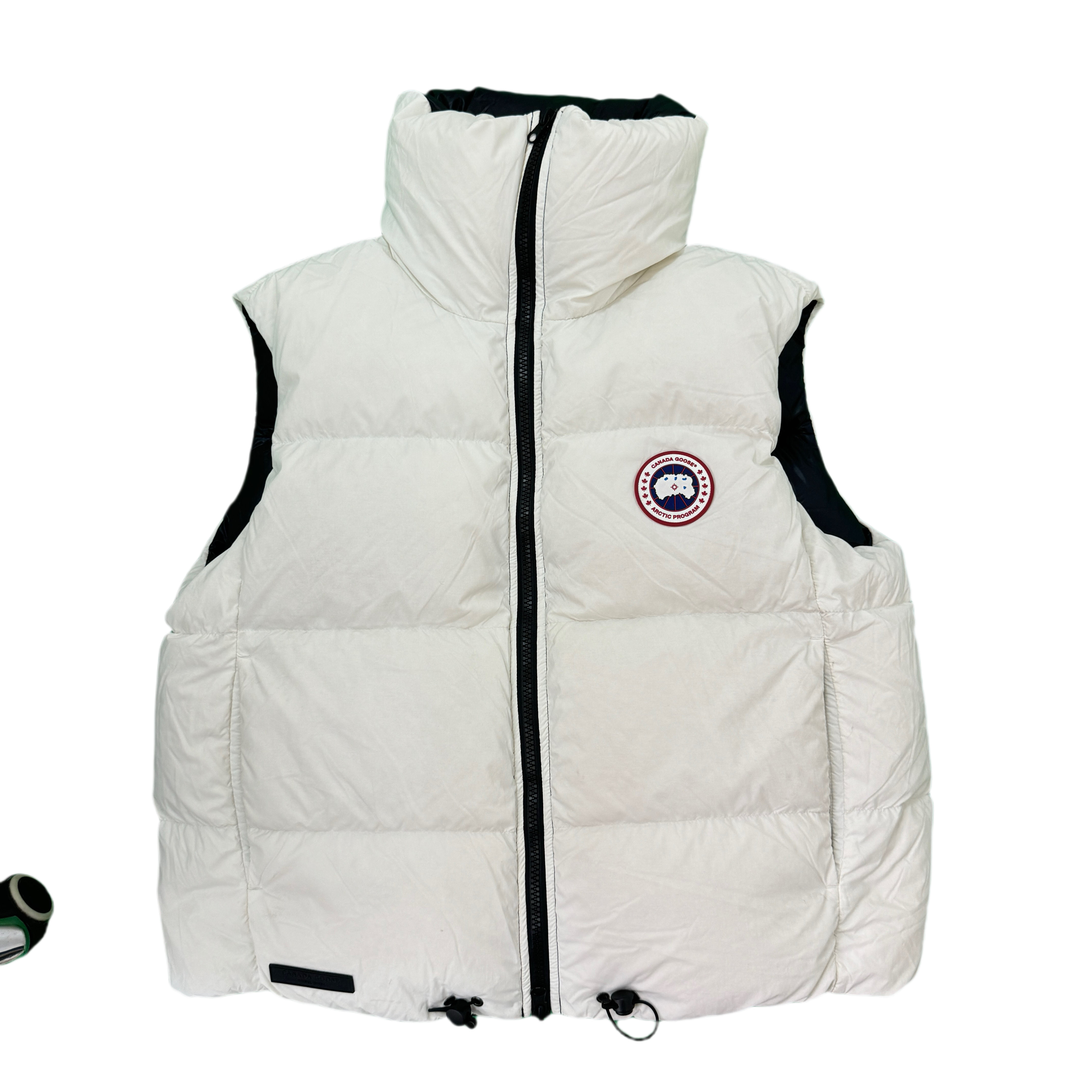 Canada goose/加拿大鹅 黑白双面穿羽绒服马甲 XS码 99新