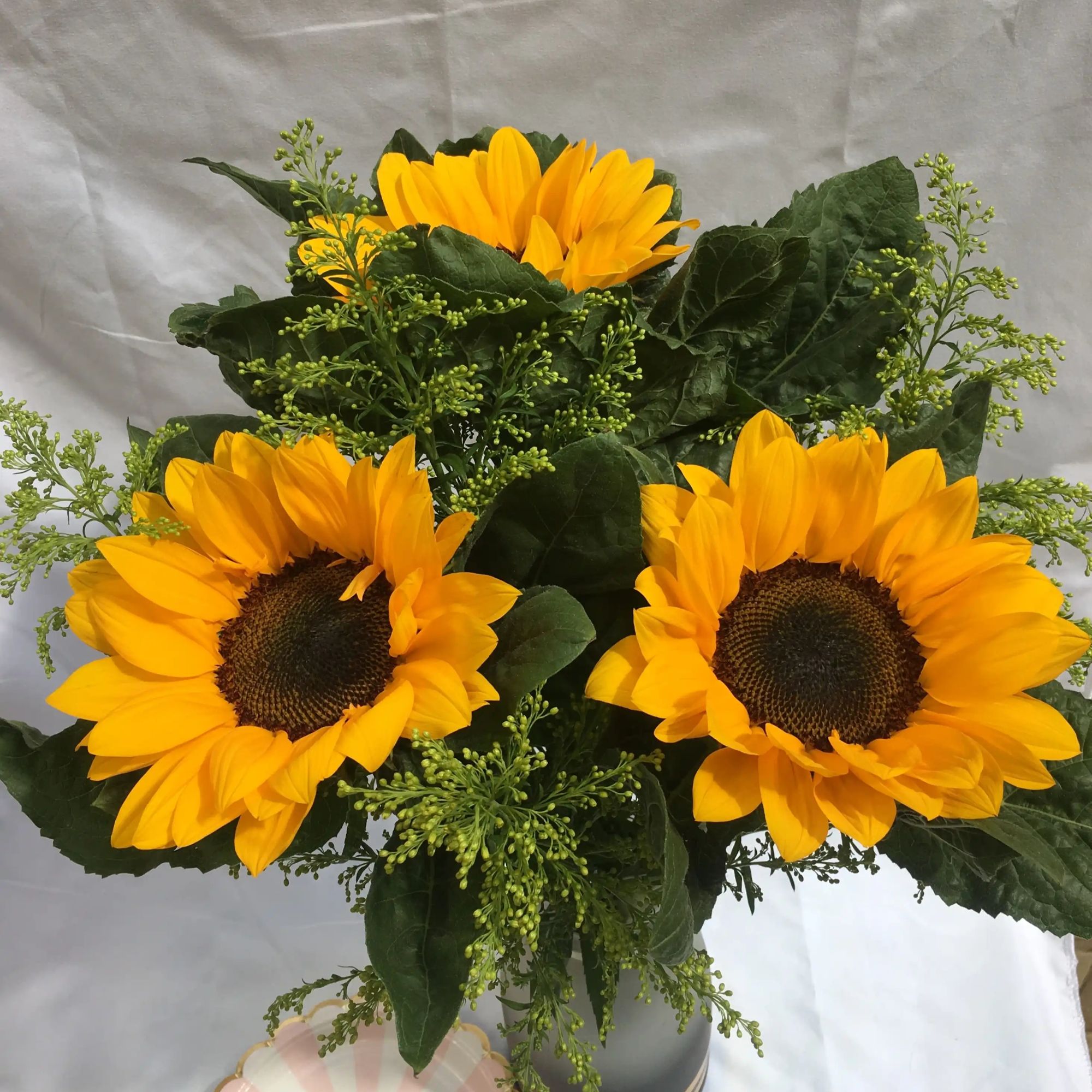 【次日达大花向日葵6支】鲜花直播批发任意两单京东包邮