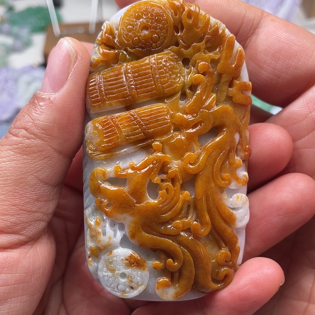 颈饰未镶嵌翡翠翡玉缘翡翠